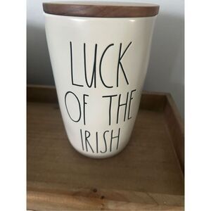 Rae Dunn Luck of the Irish St. Patrick's Day Cellar Canister